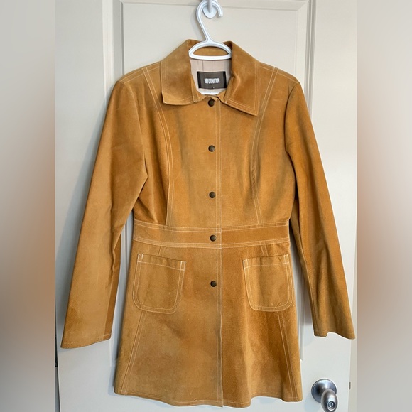 Reformation Dayle Suede Jacket Size Medium - Picture 2 of 15